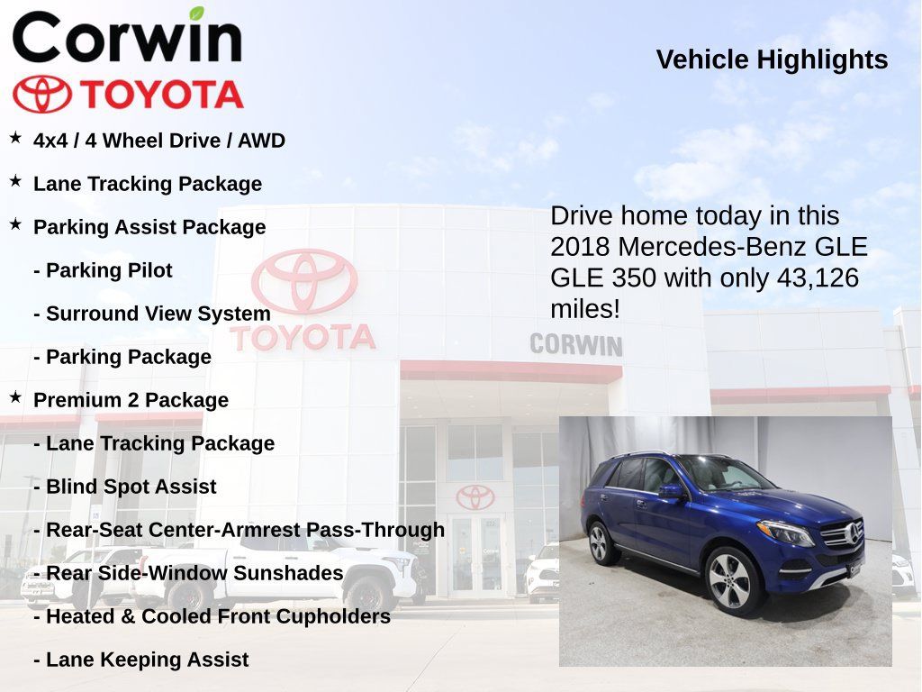 Used 2018 Mercedes-Benz GLE 350 4MATIC image 6