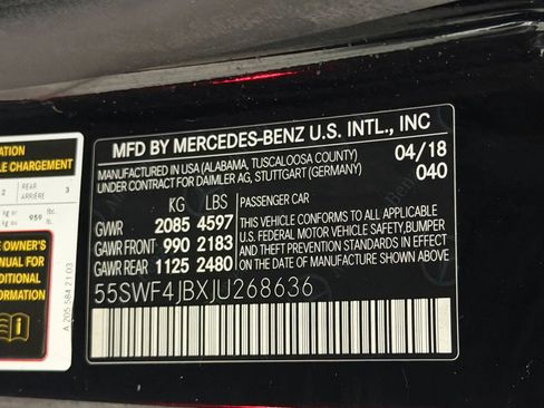 Used 2018 Mercedes-Benz C 300 Sedan w/ AMG Line image 33
