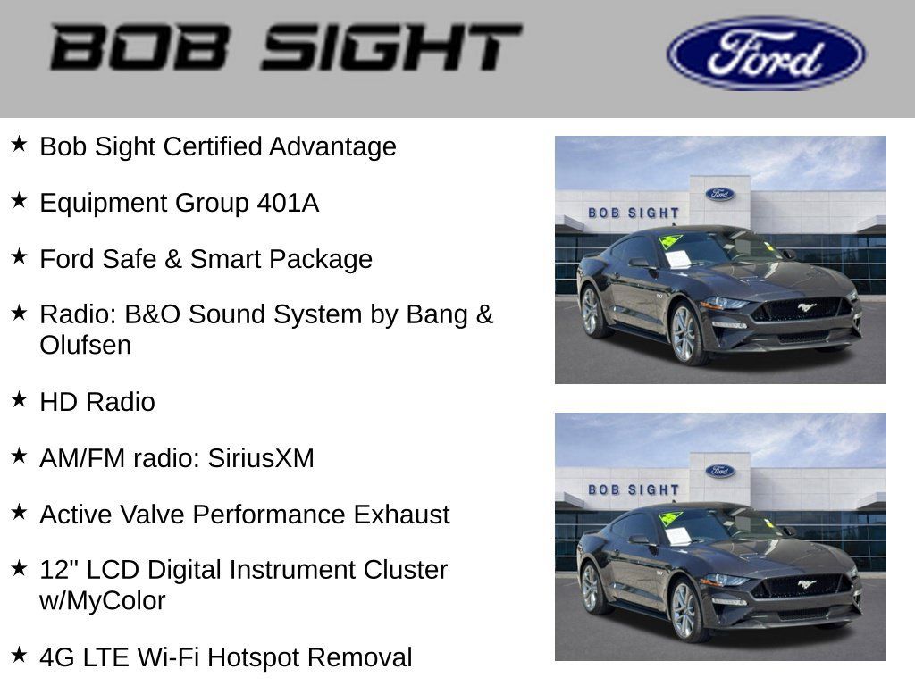 Used 2023 Ford Mustang GT Premium w/ Equipment Group 401A RWD image 3
