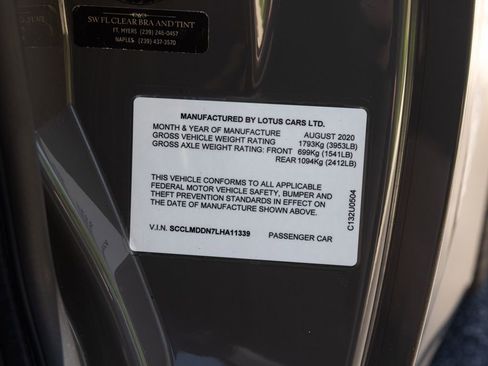 Used 2020 Lotus Evora RWD image 59