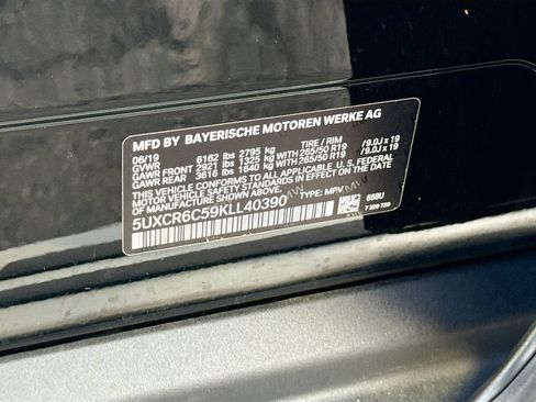 Used 2019 BMW X5 xDrive40i w/ Convenience Package AWD/4WD image 45