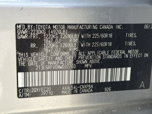 Used 2022 Toyota RAV4 XSE w/ XSE Grade Weather Package AWD/4WD image 26