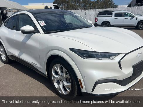 Used 2022 Ford Mustang Mach-E Premium w/ Ice White Appearance Package RWD image 3