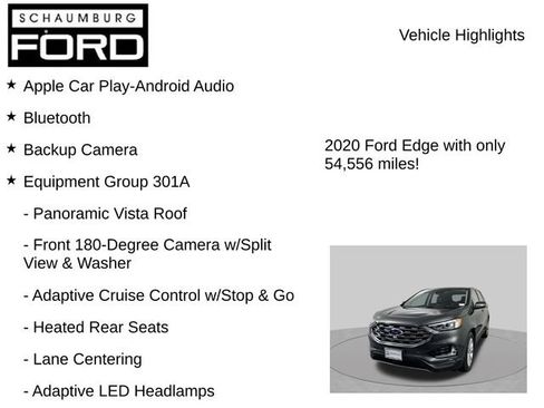 Used 2020 Ford Edge Titanium w/ Equipment Group 301A AWD/4WD image 7