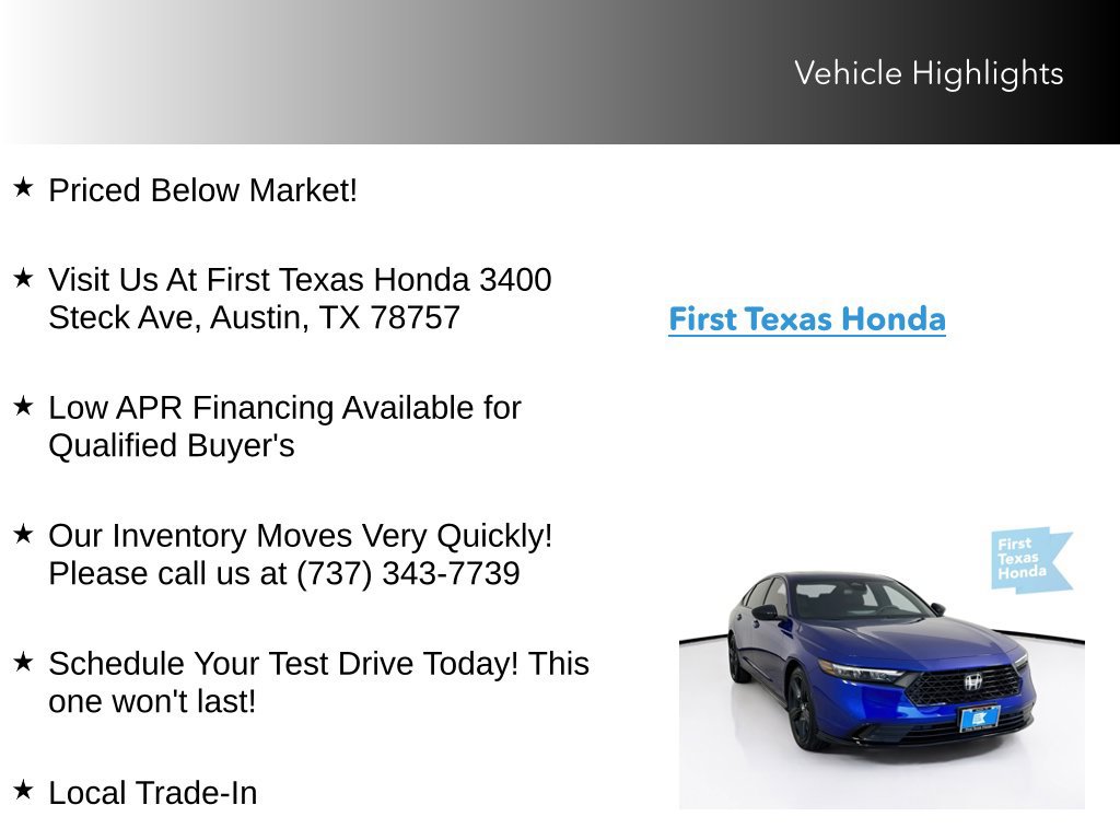 Used 2026 Honda Accord Sport image 10