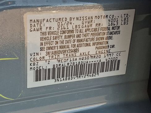 Certified 2024 Nissan Sentra SR FWD image 26