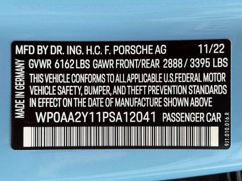 Certified 2023 Porsche Taycan RWD image 38