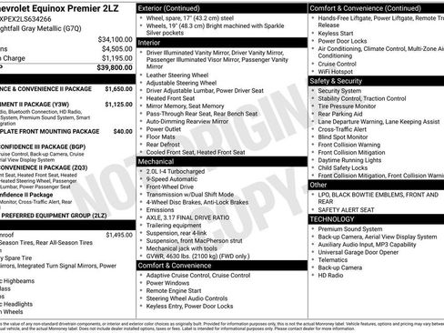 Used 2020 Chevrolet Equinox Premier FWD image 4