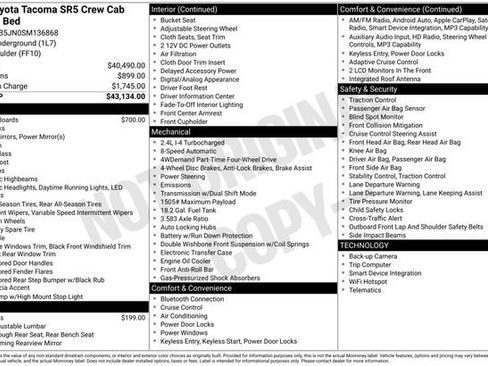 Used 2025 Toyota Tacoma SR5 AWD/4WD image 33