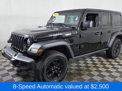 Used 2021 Jeep Wrangler Unlimited Sport AWD/4WD image 3
