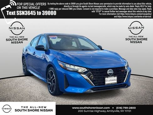 Used 2025 Nissan Sentra SR w/ Trunk Package FWD image 1