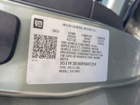 Used 2024 Chevrolet Corvette Z06 w/ Battery Protection Package image 21