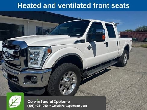 Used 2015 Ford F350 Lariat w/ Lariat Chrome Package AWD/4WD image 3