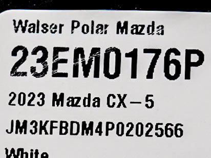 Used 2023 MAZDA CX-5 AWD 2.5 S w/ Premium Package image 31