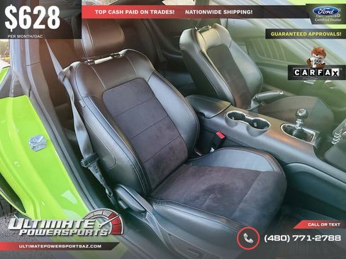 Used 2020 Ford Mustang GT Premium w/ Carbon Sport Interior Package RWD image 53