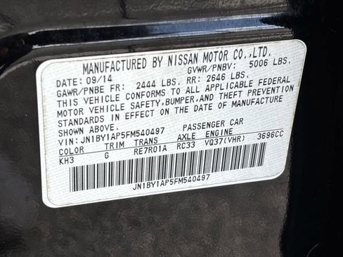 Used 2015 INFINITI Q70 3.7 image 35