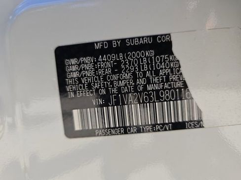Used 2020 Subaru WRX STI Limited w/ Popular Package #3 (IZT) AWD/4WD image 39