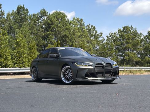 Used 2024 BMW M3 w/ M Carbon Exterior Package RWD image 2