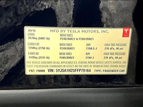 Used 2015 Tesla Model S P85D image 31