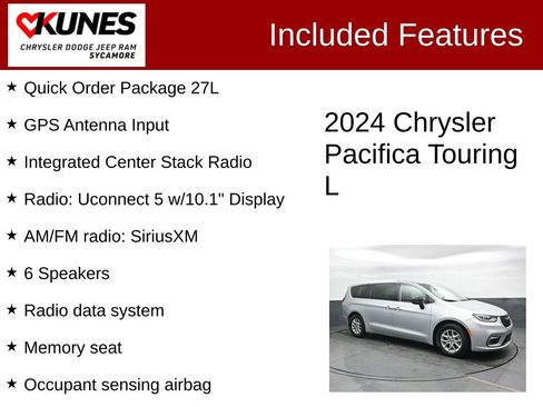 Used 2024 Chrysler Pacifica Touring-L image 3