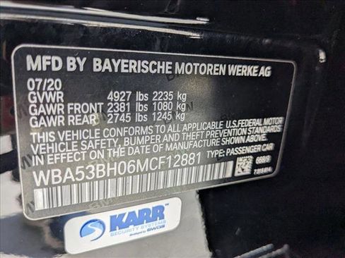 Used 2021 BMW 530i w/ Convenience Package RWD image 20