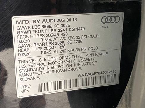 Used 2018 Audi Q7 3.0T Prestige w/ Prestige Package image 21