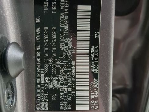 Used 2019 Toyota Highlander LE image 9