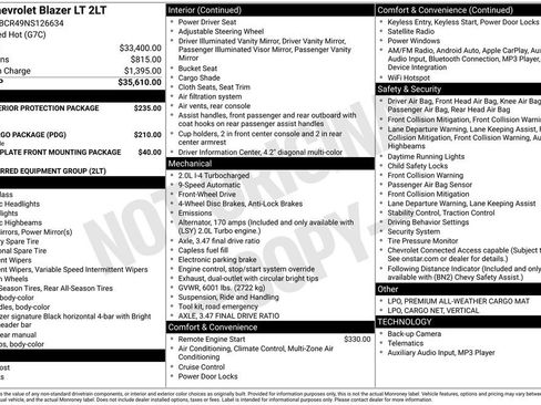 Used 2022 Chevrolet Blazer LT image 3