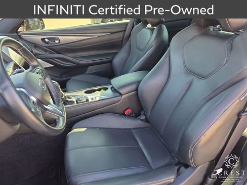 Certified 2022 INFINITI Q60 3.0t Luxe w/ Style Package RWD image 7