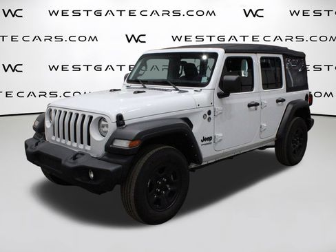 Used 2022 Jeep Wrangler Unlimited Sport image 1