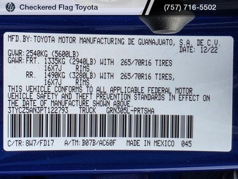 Used 2023 Toyota Tacoma TRD Off-Road image 21