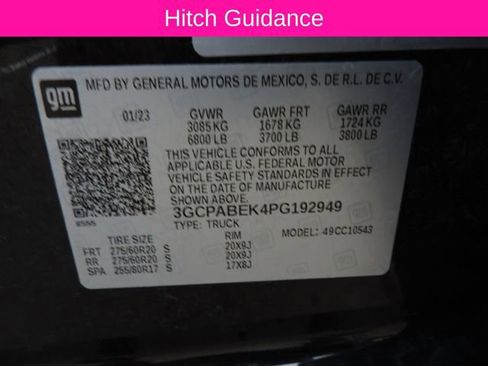 Used 2023 Chevrolet Silverado 1500 Custom w/ LPO, Dark Essentials Package image 17