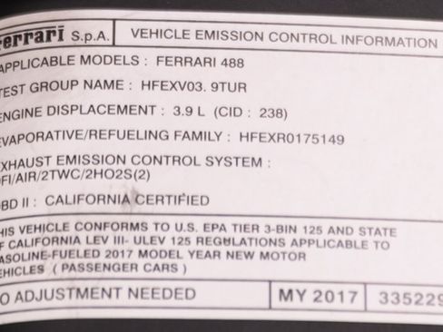 Used 2017 Ferrari 488 Spider RWD image 57