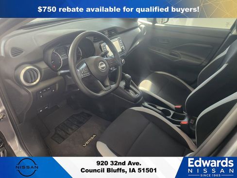 New 2025 Nissan Versa S w/ Trunk Package FWD image 17