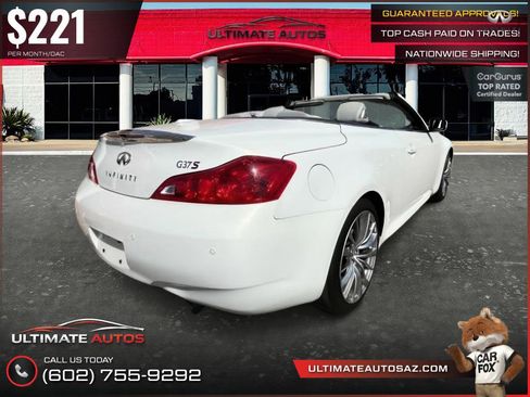 Used 2011 INFINITI G37 Convertible w/ Premium Pkg RWD image 27