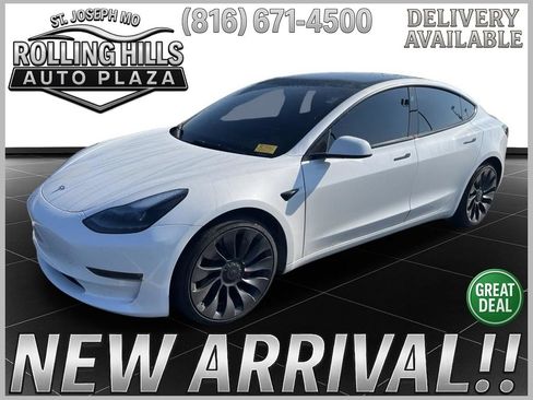 Used 2023 Tesla Model 3 Performance AWD/4WD image 1