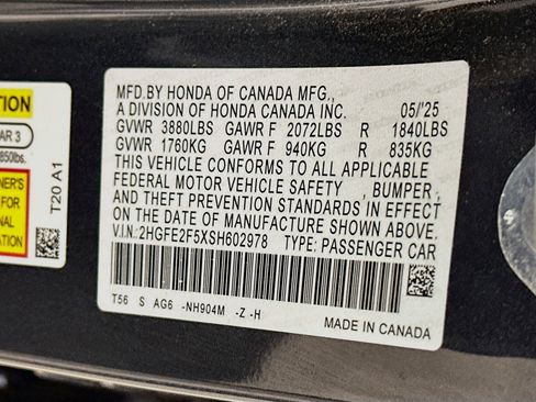 Used 2025 Honda Civic Sport image 12