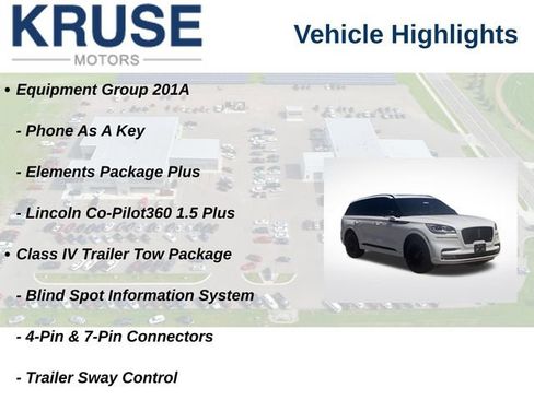 Used 2024 Lincoln Aviator Reserve w/ Equipment Group 201A AWD/4WD image 10