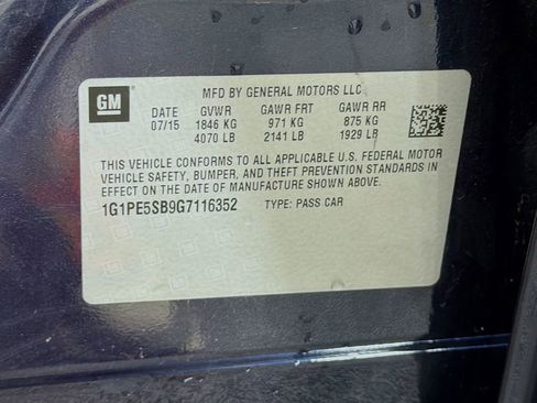 Used 2016 Chevrolet Cruze LT FWD image 31