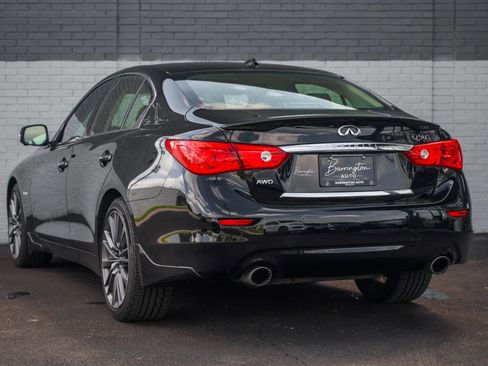 Used 2016 INFINITI Q50 Red Sport 400 AWD/4WD image 7