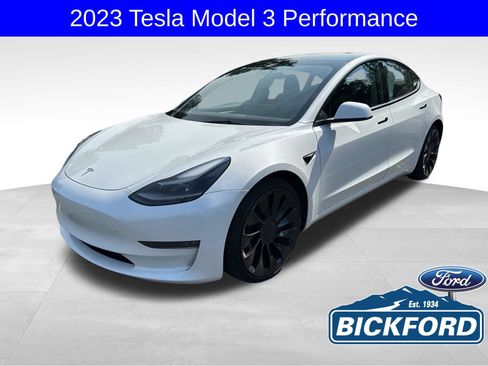 Used 2023 Tesla Model 3 Performance AWD/4WD image 1