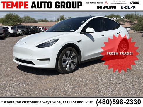 Used 2021 Tesla Model Y Long Range AWD/4WD image 1