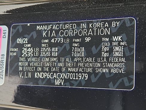 Used 2022 Kia Sportage Nightfall Edition w/ Nighfall AWD Premium Package image 27