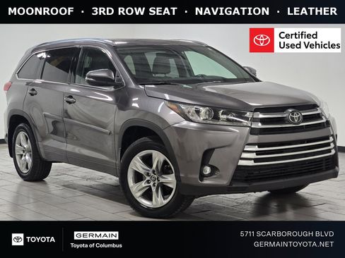 Certified 2019 Toyota Highlander Limited w/ Protection Package #3 image 1