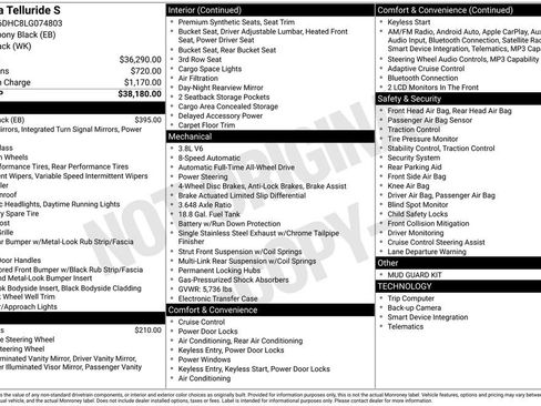 Used 2020 Kia Telluride S image 2