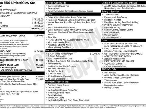 Used 2022 RAM 3500 Limited image 10