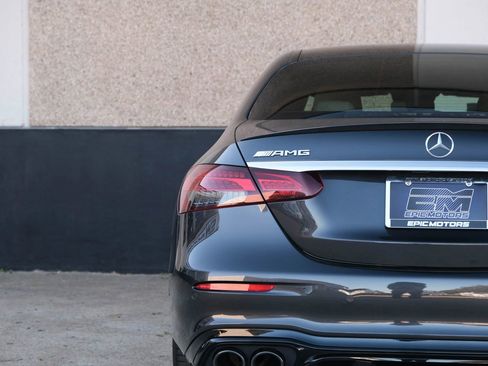 Used 2021 Mercedes-Benz E 53 AMG 4MATIC Sedan w/ Exterior Lighting Package image 17