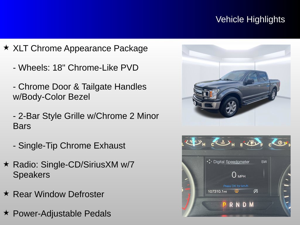 Used 2018 Ford F150 XLT w/ Equipment Group 302A Luxury AWD/4WD image 20