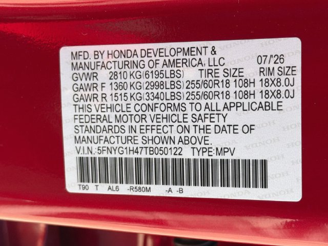 New 2026 Honda Pilot EX-L image 27