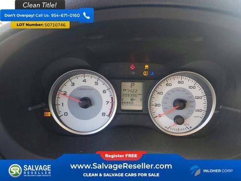 Used 2013 Subaru Impreza 2.0i AWD/4WD image 12